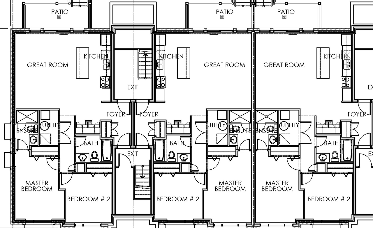 Floor plan for project from page 1 of the file 'Floor Plans2'