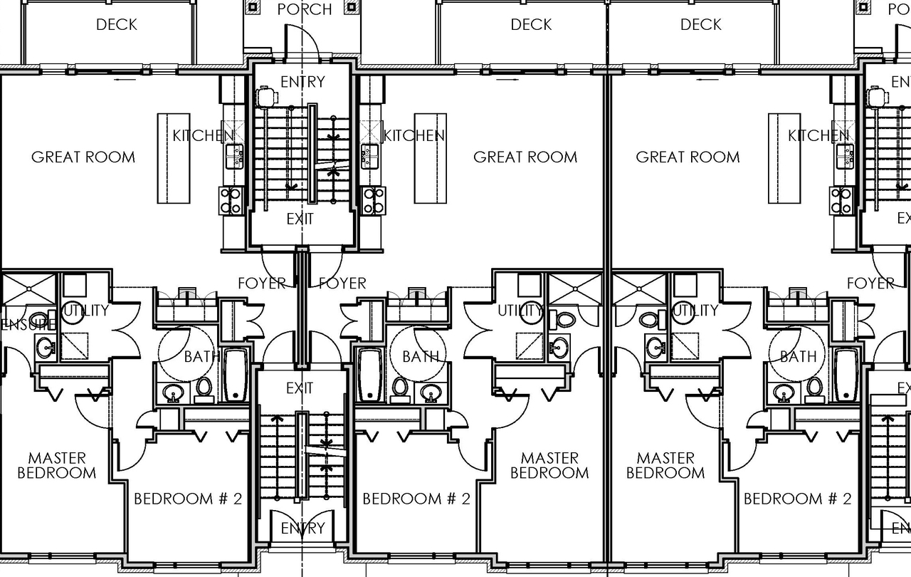 Floor plan for project from page 1 of the file 'Floor Plans2'