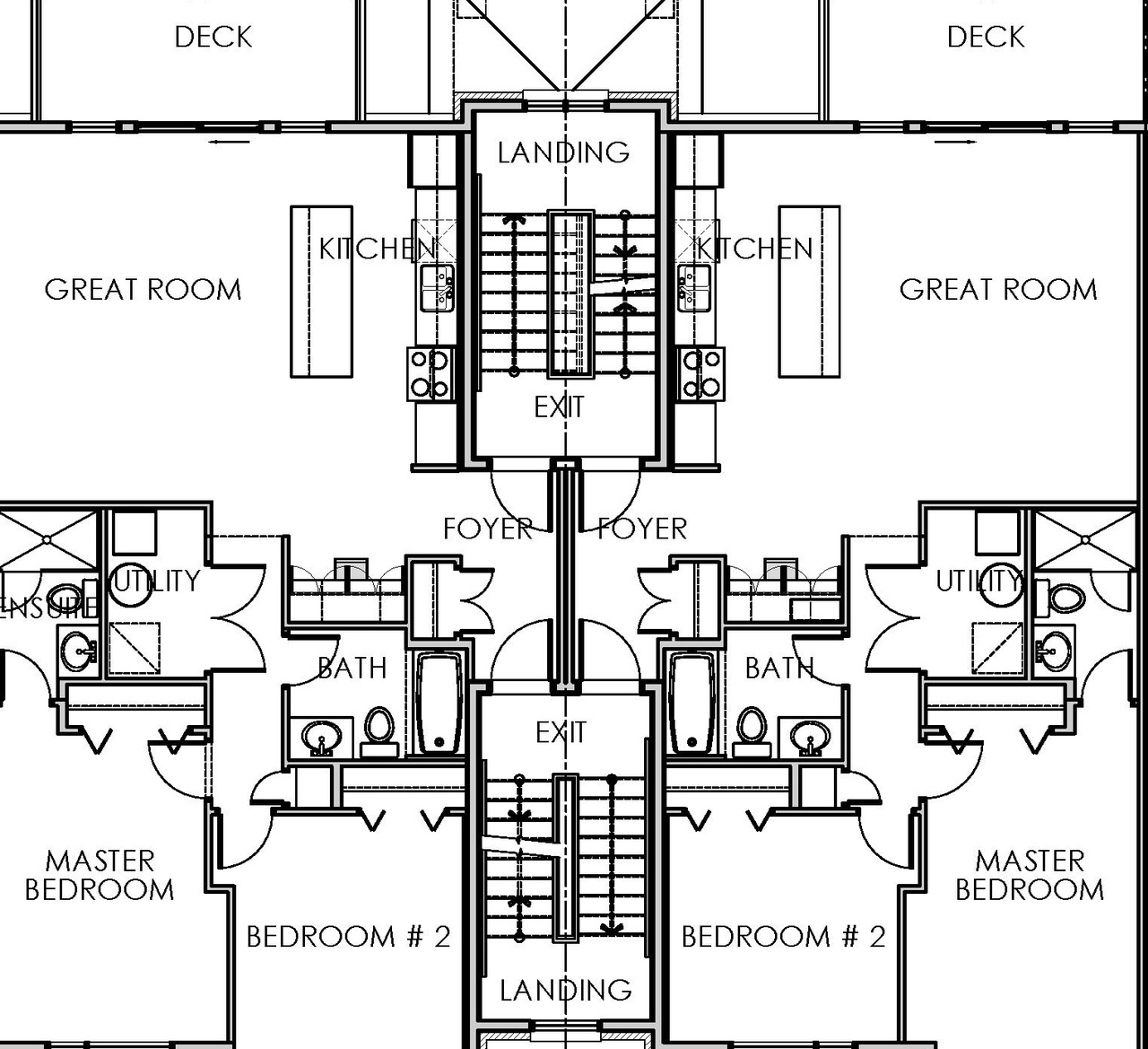 Floor plan for project from page 1 of the file 'Floor Plans2'