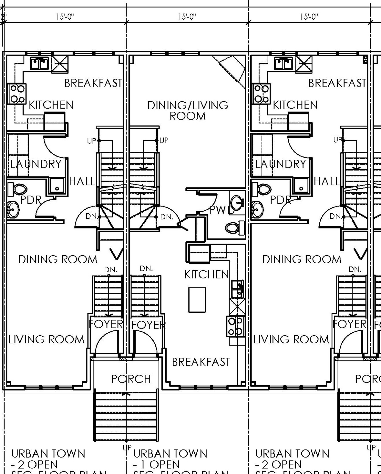 Floor plan for project from page 2 of the file 'Floor Plans2'