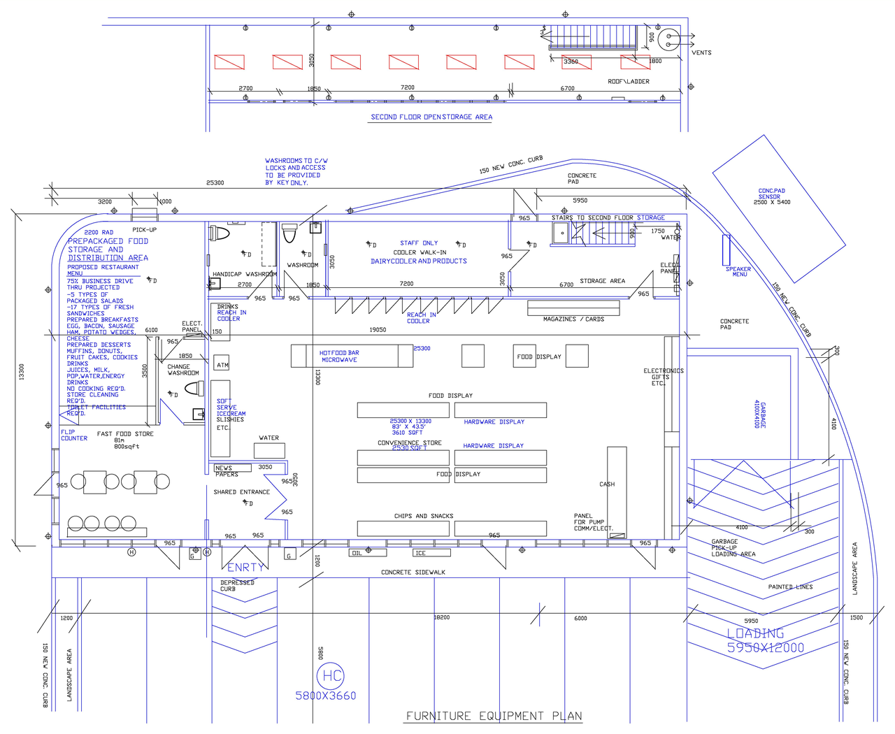 Construction site plan for project from page 1 of the file '2019-12-09 - Floor Plan - D07-12-18-0009'