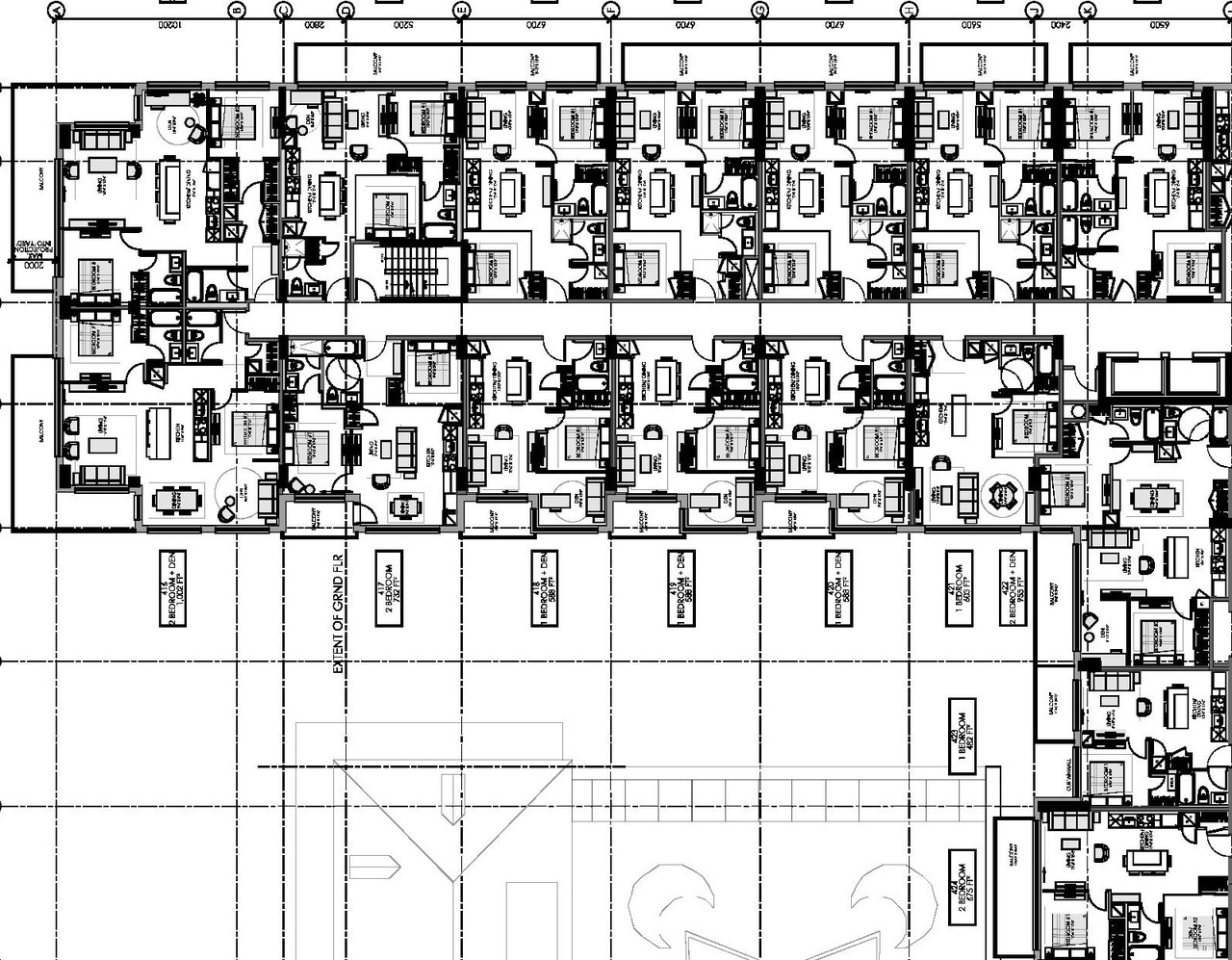 Construction site plan for project from page 14 of the file '2023-05-09 - Architectural Design Brief - D07-12-18-0080'