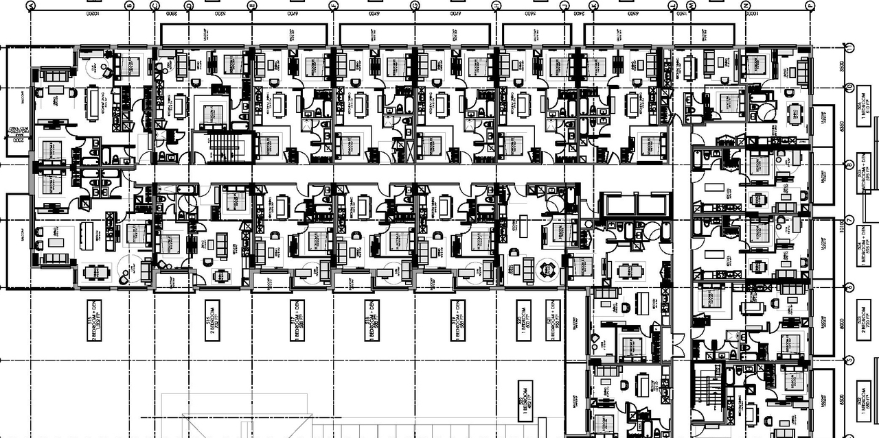 Floor plan for project from page 15 of the file '2023-05-09 - Architectural Design Brief - D07-12-18-0080'