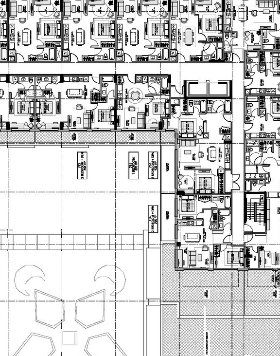 Construction site plan for project from page 16 of the file '2023-05-09 - Architectural Design Brief - D07-12-18-0080'
