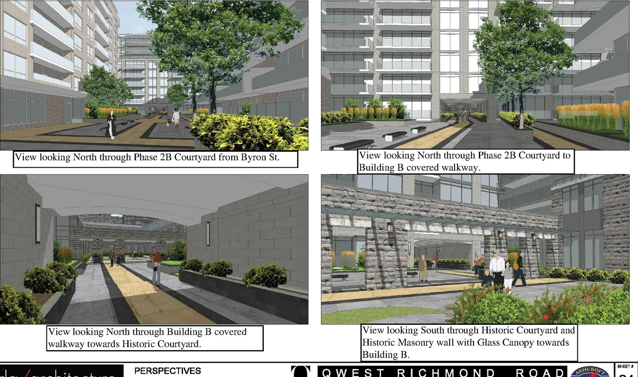 Rendering of building from page 25 of the file '2023-05-09 - Architectural Design Brief - D07-12-18-0080'