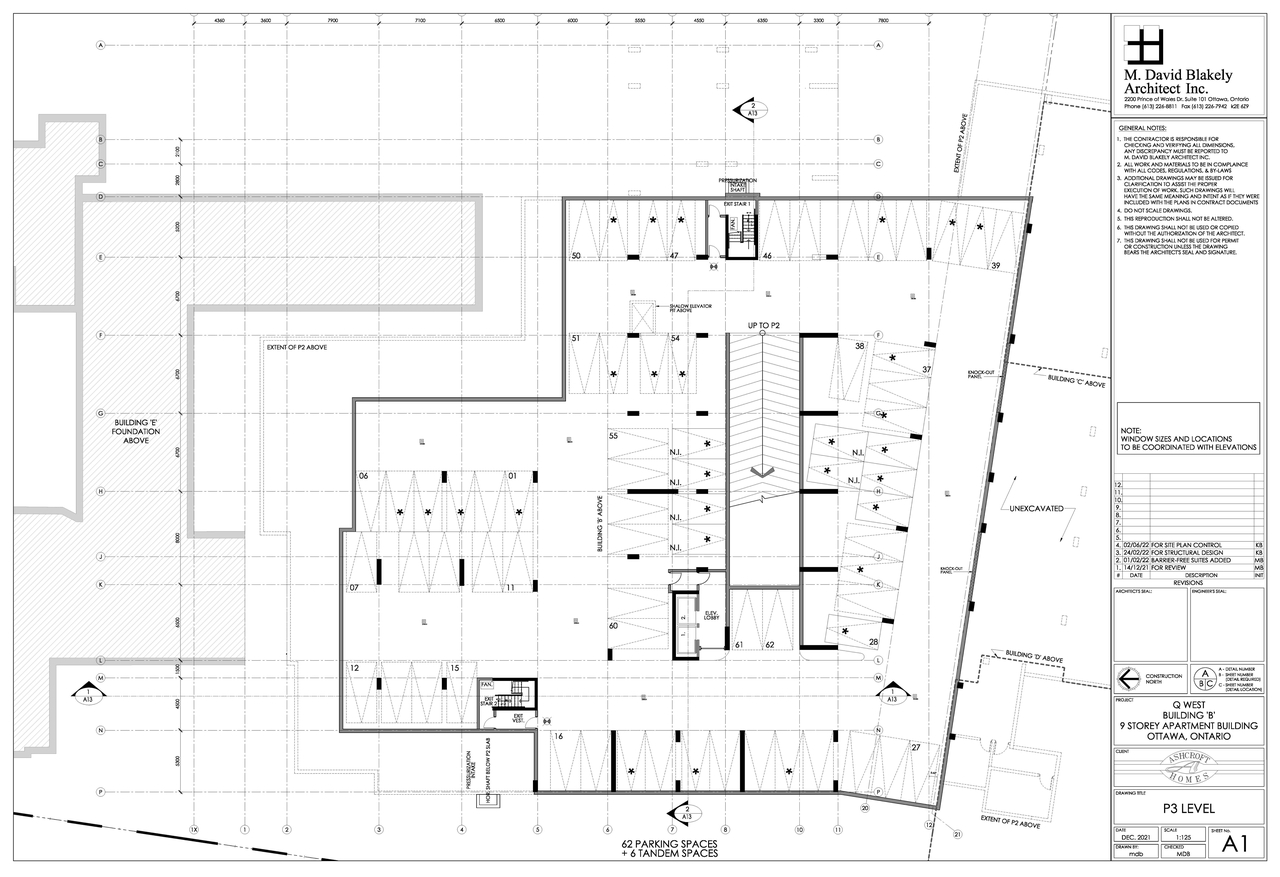 Construction site plan for project from page 3 of the file '2022-11-17 - Detail Site and Floor Plans - D07-12-18-0080'