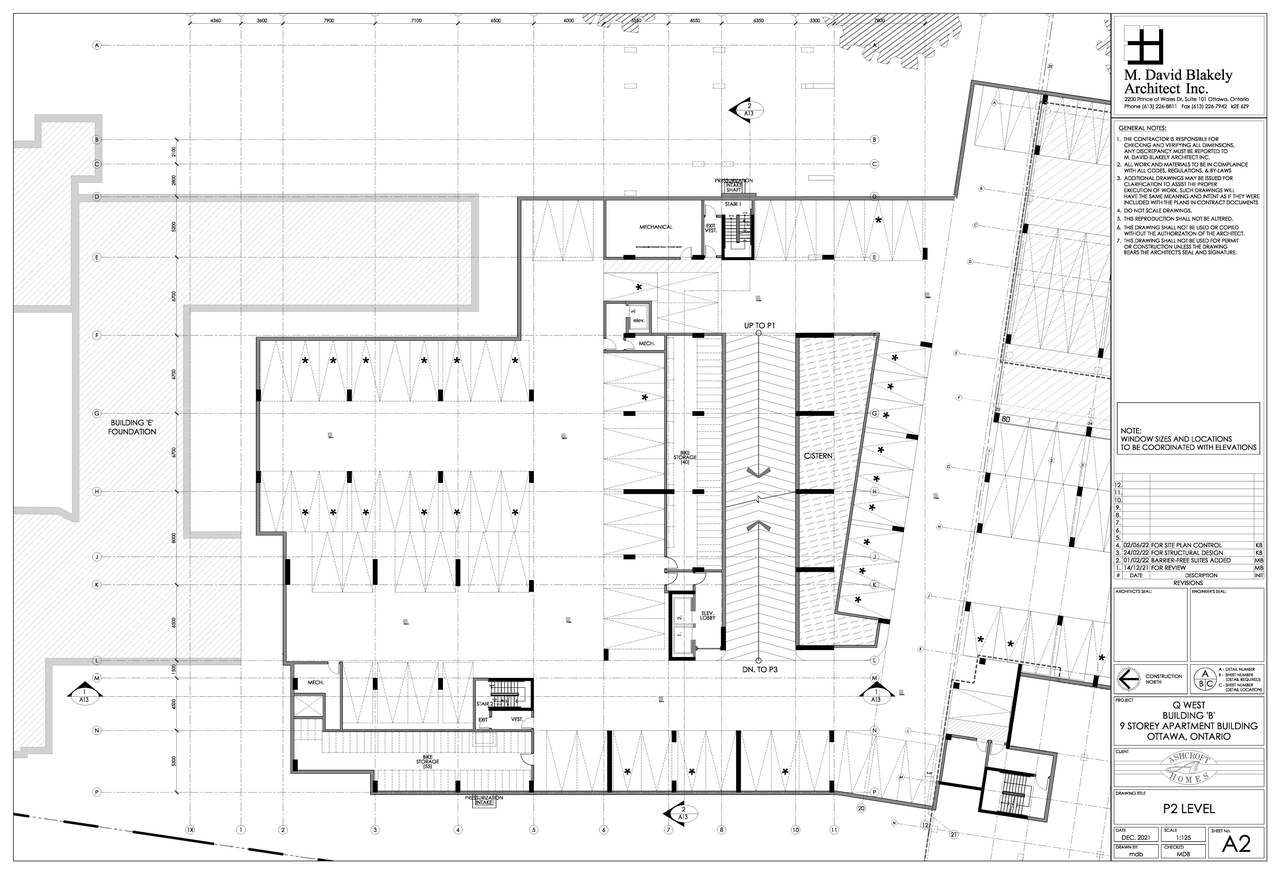 Construction site plan for project from page 4 of the file '2022-11-17 - Detail Site and Floor Plans - D07-12-18-0080'