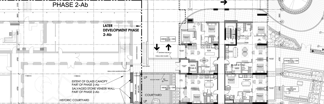 Construction site plan for project from page 6 of the file '2022-11-17 - Detail Site and Floor Plans - D07-12-18-0080'