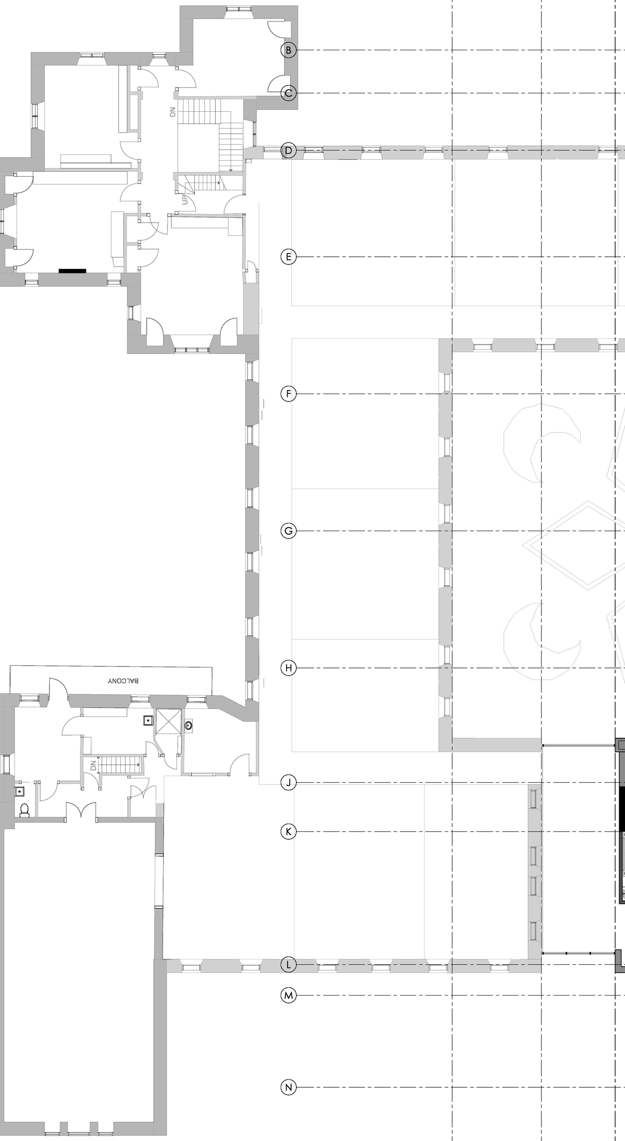 Floor plan for project from page 7 of the file '2022-11-17 - Detail Site and Floor Plans - D07-12-18-0080'