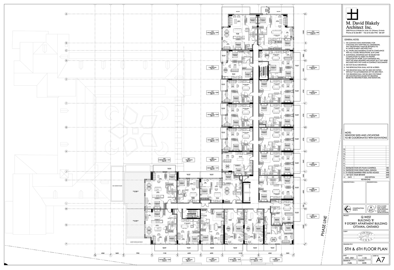 Floor plan for project from page 9 of the file '2022-11-17 - Detail Site and Floor Plans - D07-12-18-0080'