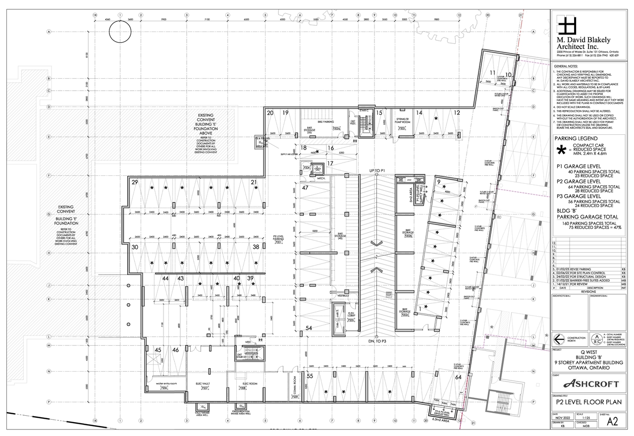Floor plan for project from page 2 of the file '2023-05-09 - Floor Plans - D07-12-18-0080'