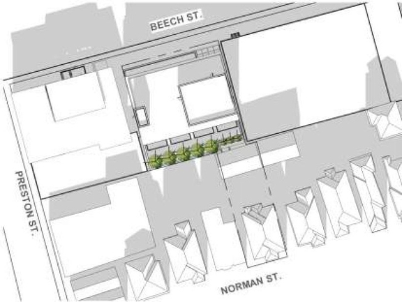 Construction site plan for project from page 16 of the file '2019-10-28 - Design Brief - Urban Design Review Panel - D07-12-19-0054'