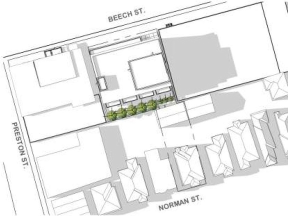 Construction site plan for project from page 16 of the file '2019-10-28 - Design Brief - Urban Design Review Panel - D07-12-19-0054'