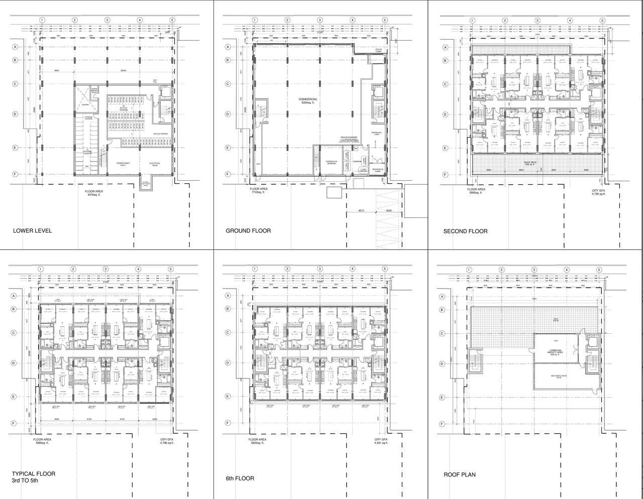 Construction site plan for project from page 1 of the file '2019-03-28 - Floor Plan - D07-12-19-0054'