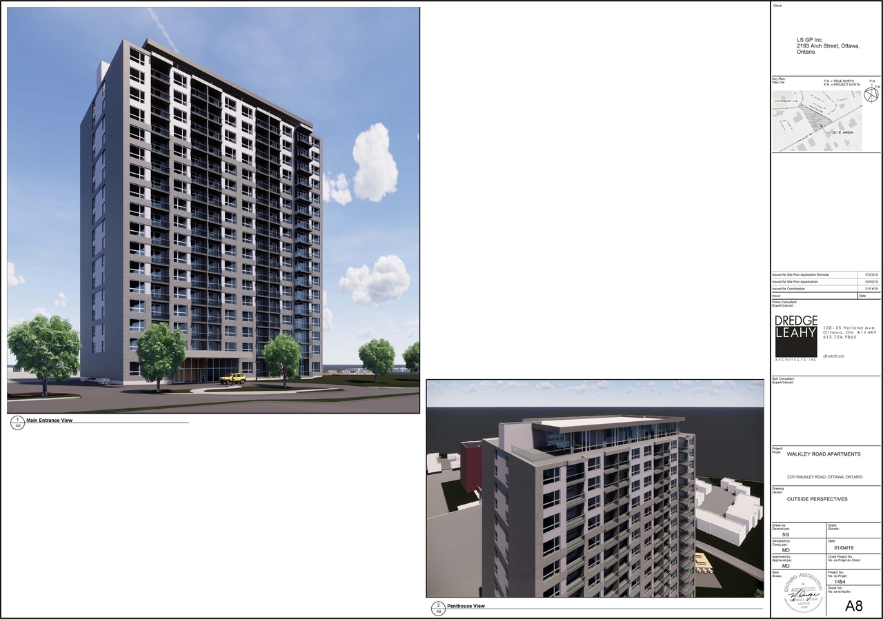 Rendering of building from page 1 of the file '2019-08-15 - Arch Rendering - D07-12-19-0075'