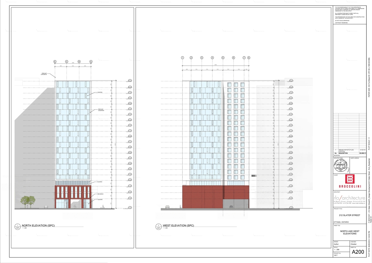 Image from page 2 of the file '2019-06-03 - Floor Plans, Elevations, Shadow Study'