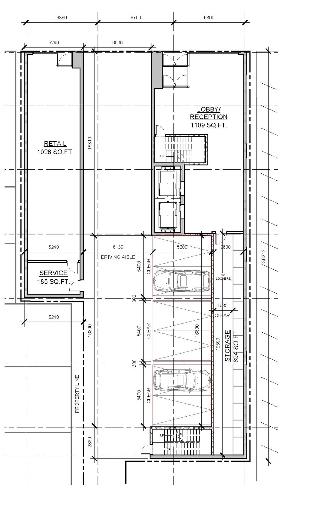 Floor plan for project from page 29 of the file '2019-06-03 - Design Brief'