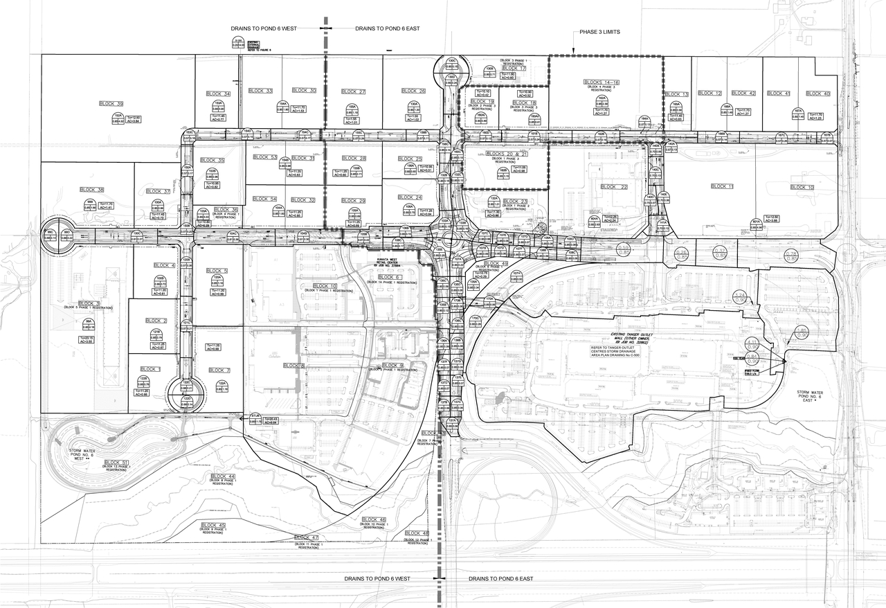 Construction site plan for project from page 45 of the file '2019-07-17 - Design Brief - D07-12-19-0122'