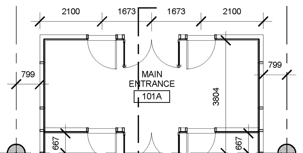 Construction site plan for project from page 1 of the file '2019-07-17 - Floor Plans & Elevations - D07-12-19-0122'