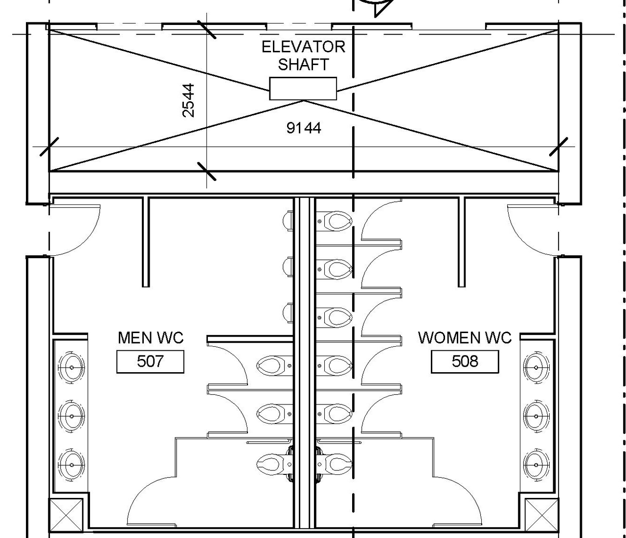 Floor plan for project from page 5 of the file '2019-07-17 - Floor Plans & Elevations - D07-12-19-0122'