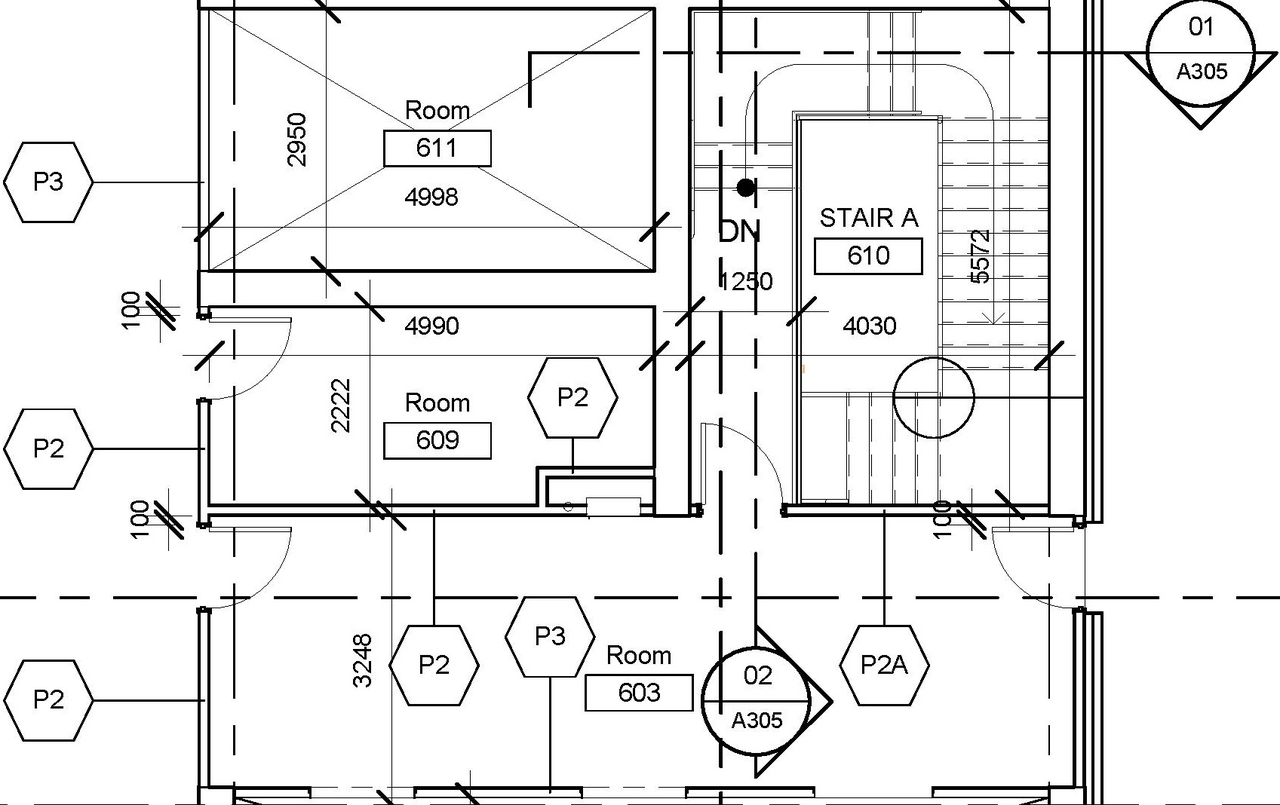 Construction site plan for project from page 6 of the file '2019-07-17 - Floor Plans & Elevations - D07-12-19-0122'