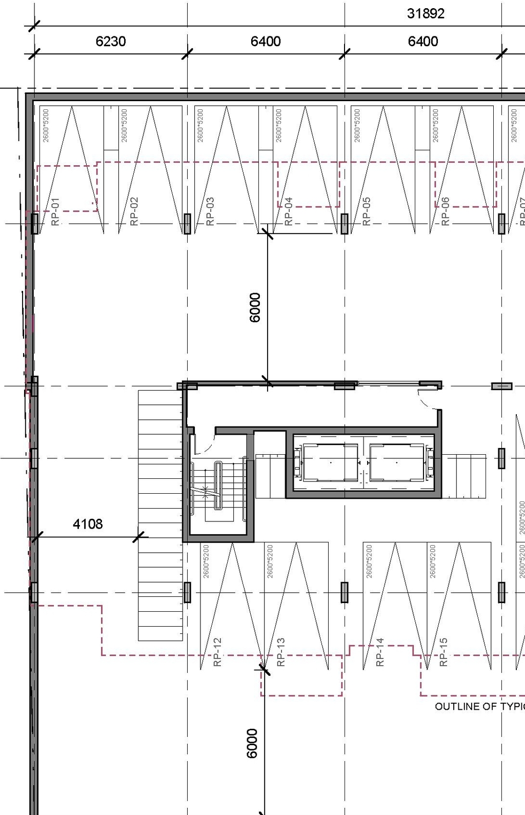 Floor plan for project from page 22 of the file '2019-08-12 - Design Brief - D07-12-19-0126'