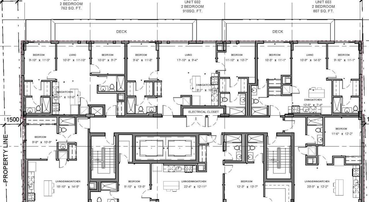 Floor plan for project from page 25 of the file '2019-08-12 - Design Brief - D07-12-19-0126'