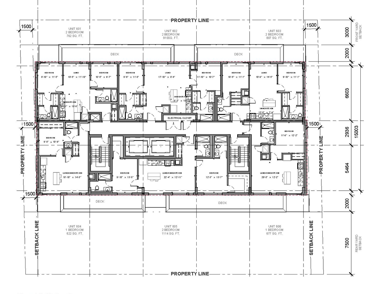 Floor plan for project from page 25 of the file '2019-08-12 - Design Brief - D07-12-19-0126'
