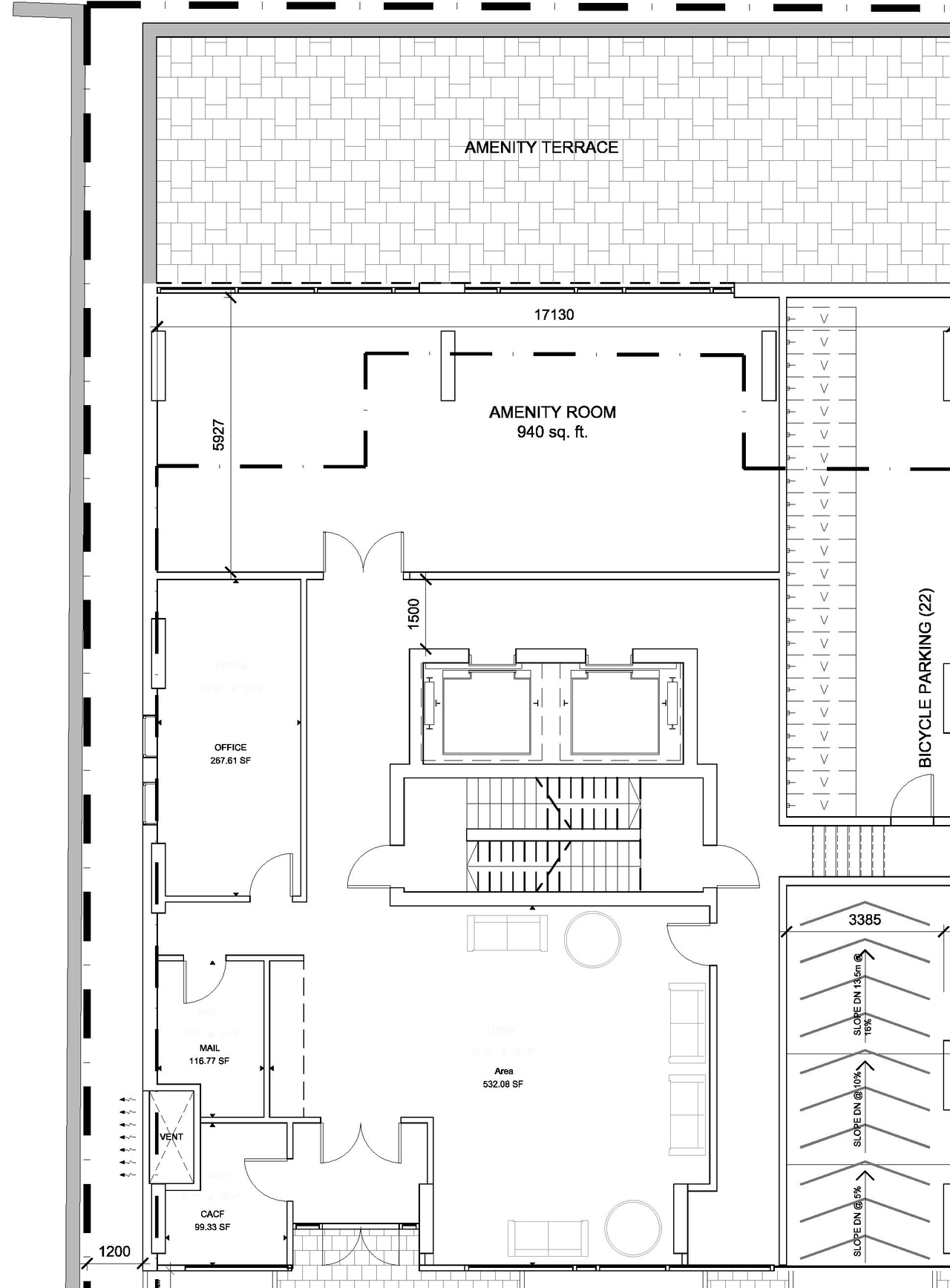 Floor plan for project from page 1 of the file '2019-08-21-Lower Floor Plans-D07-12-19-0140'