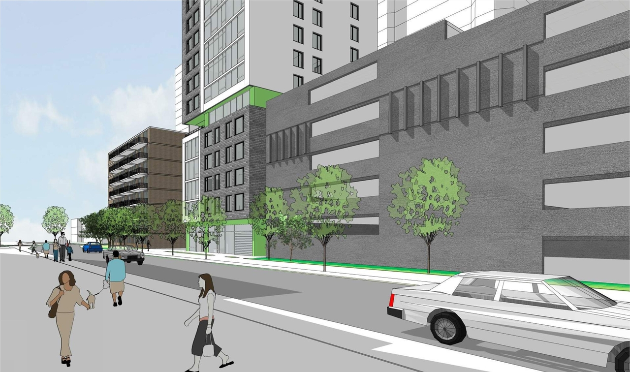 Rendering of building from page 5 of the file '2019-08-21-Floor Plans-D07-12-19-0140'