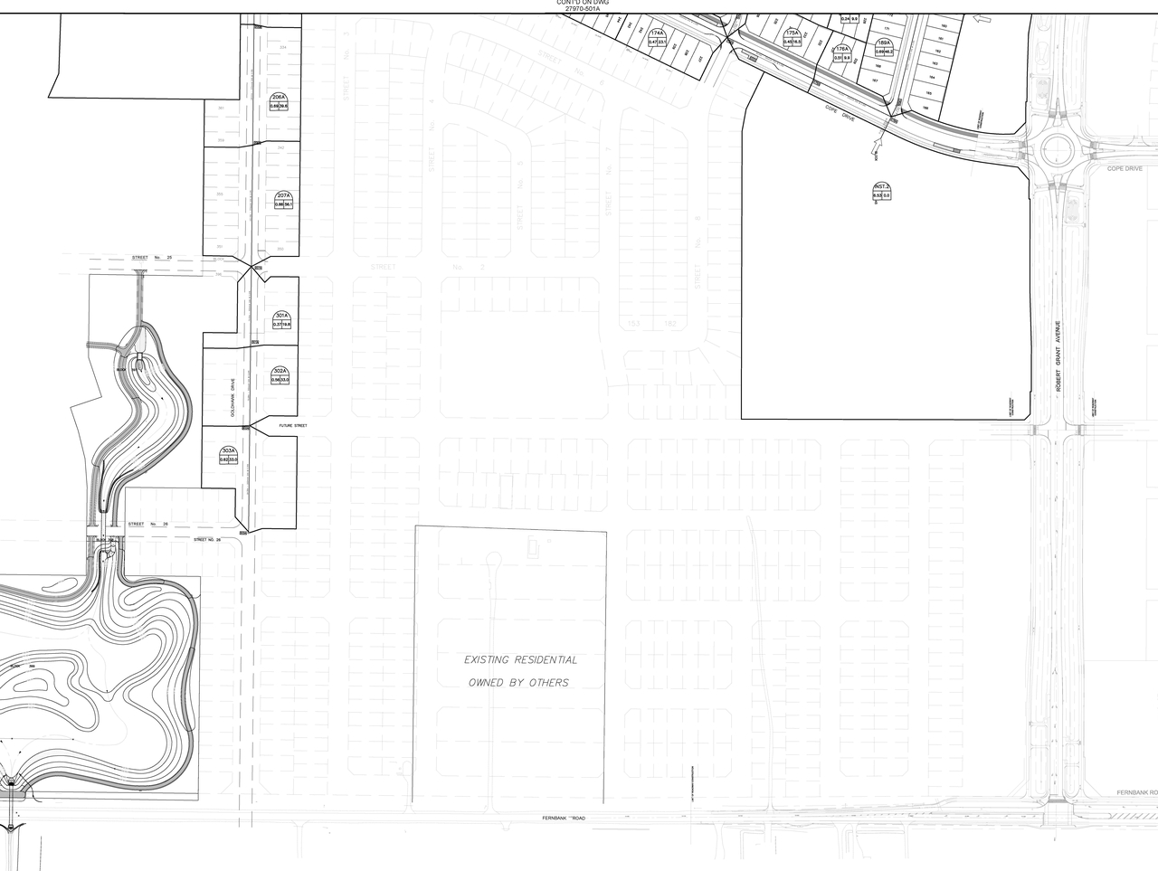 Construction site plan for project from page 125 of the file '20190808 - Design Brief - D07-12-19-0144'