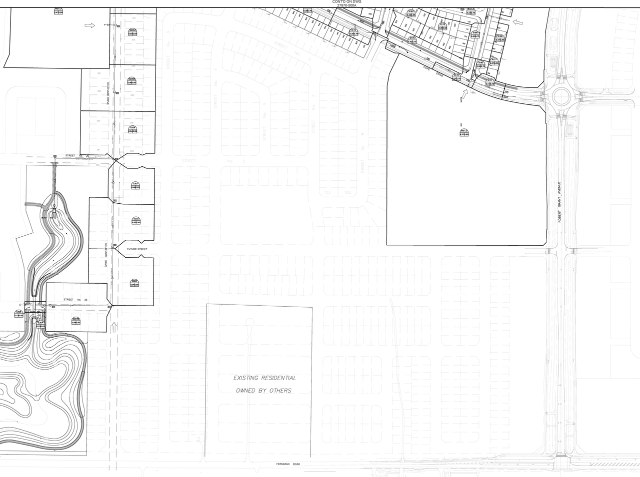 Construction site plan for project from page 134 of the file '20190808 - Design Brief - D07-12-19-0144'