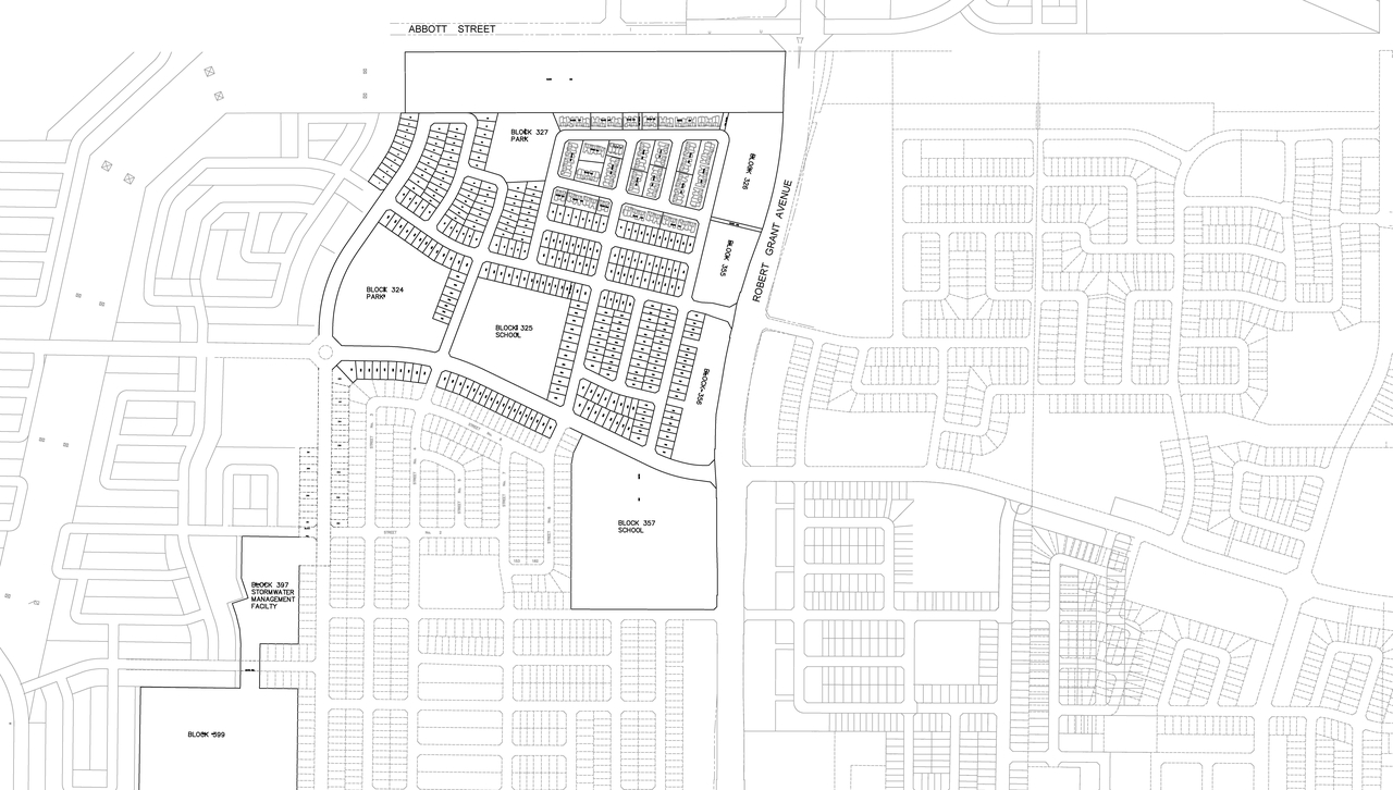 Construction site plan for project from page 60 of the file '20190808 - Design Brief - D07-12-19-0144'