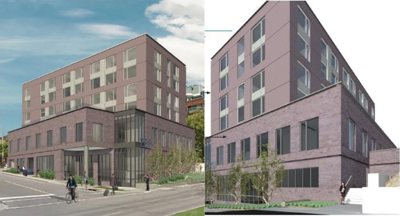 Rendering of building from page 1 of the file '2019-09-30 - UDRP Recommendations - D07-12-19-0147'