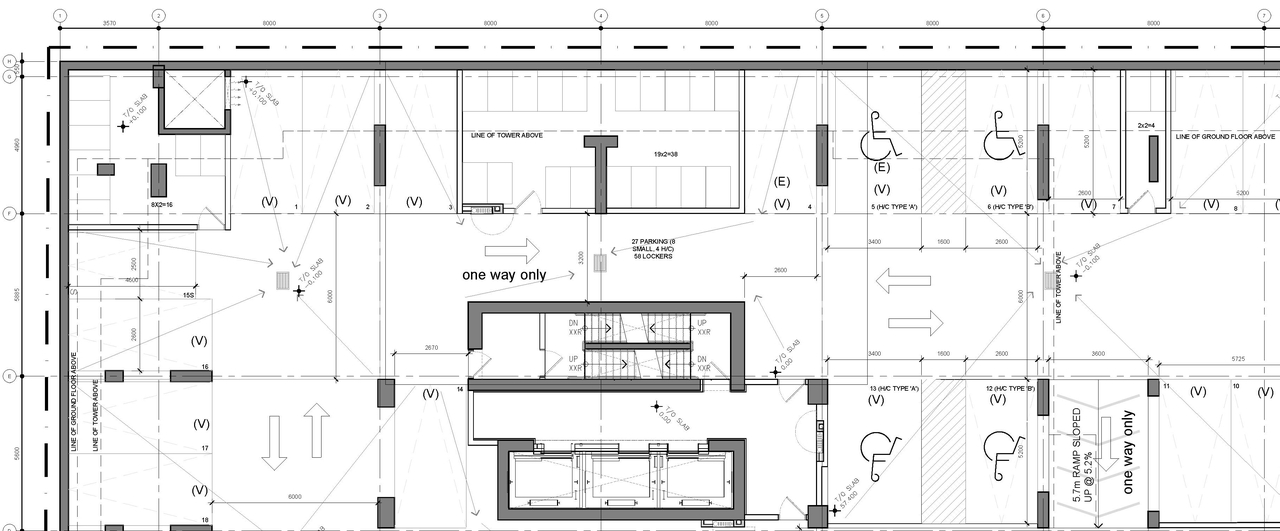 Floor plan for project from page 1 of the file '2020-07-17 - Floor Plans A-1 - D07-12-19-0176'