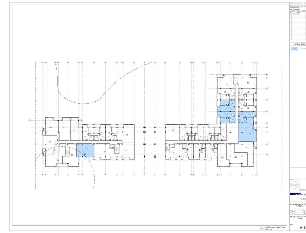 Floor plan for project from page 10 of the file '2021-09-15 - Floor Plans and Elevations and Renderings - D07-12-19-0189'