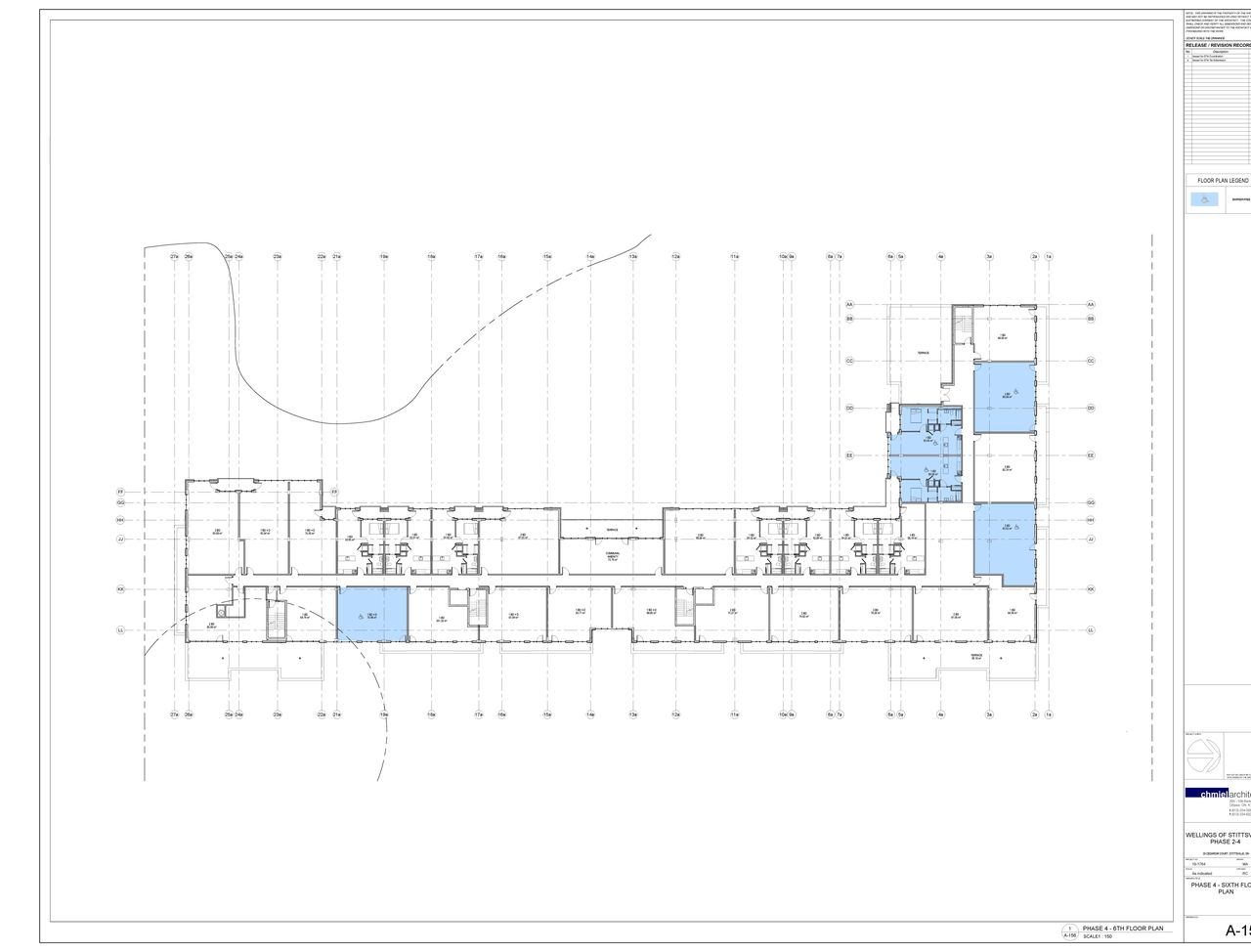 Floor plan for project from page 14 of the file '2021-09-15 - Floor Plans and Elevations and Renderings - D07-12-19-0189'