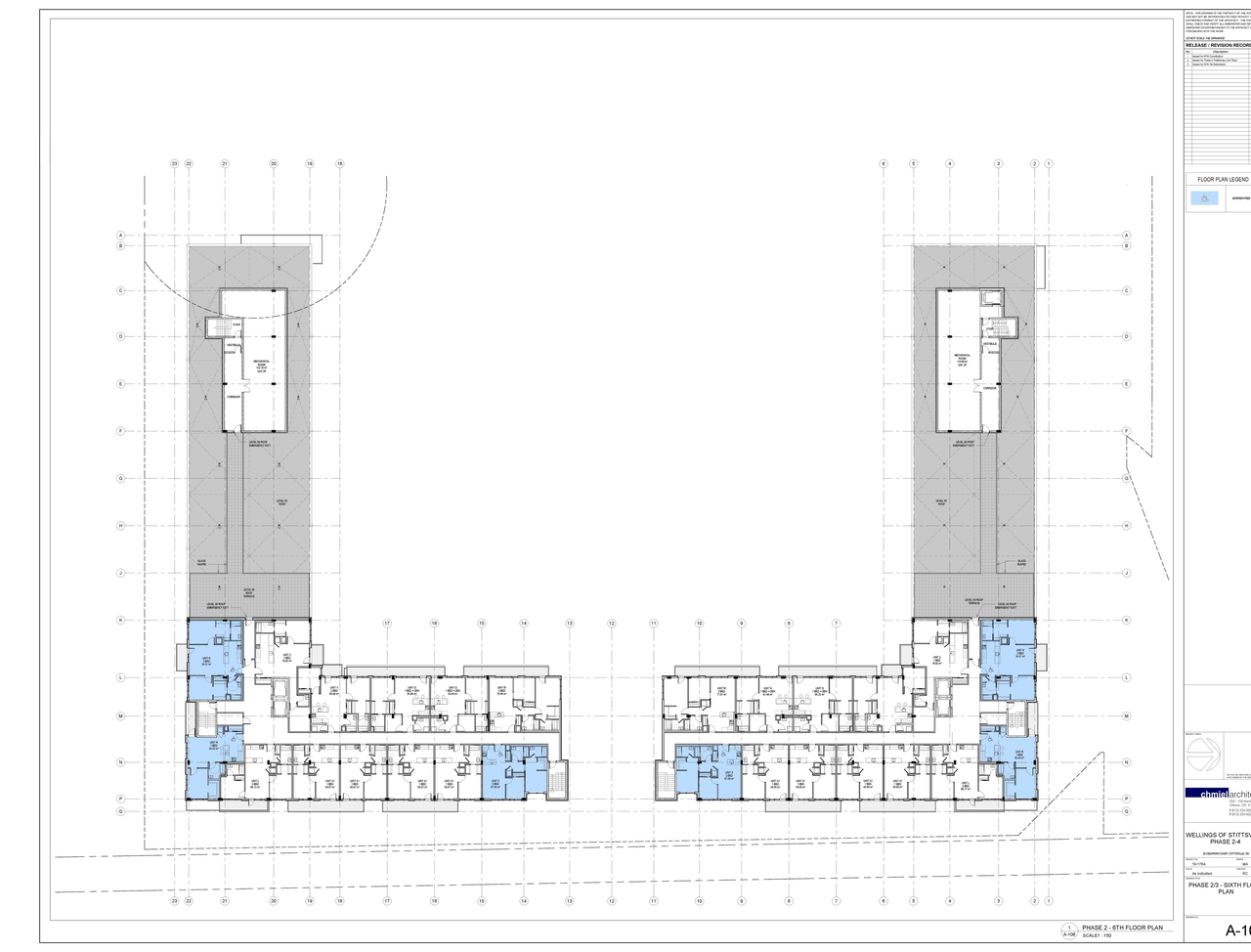 Floor plan for project from page 7 of the file '2021-09-15 - Floor Plans and Elevations and Renderings - D07-12-19-0189'