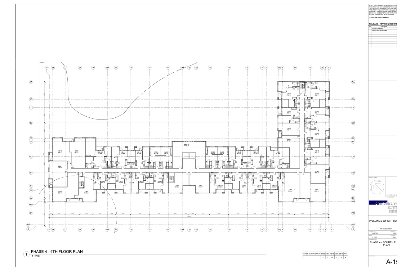 Floor plan for project from page 10 of the file '2020-06-29 - Ground Floor Plan A-100 - D07-12-19-0189'