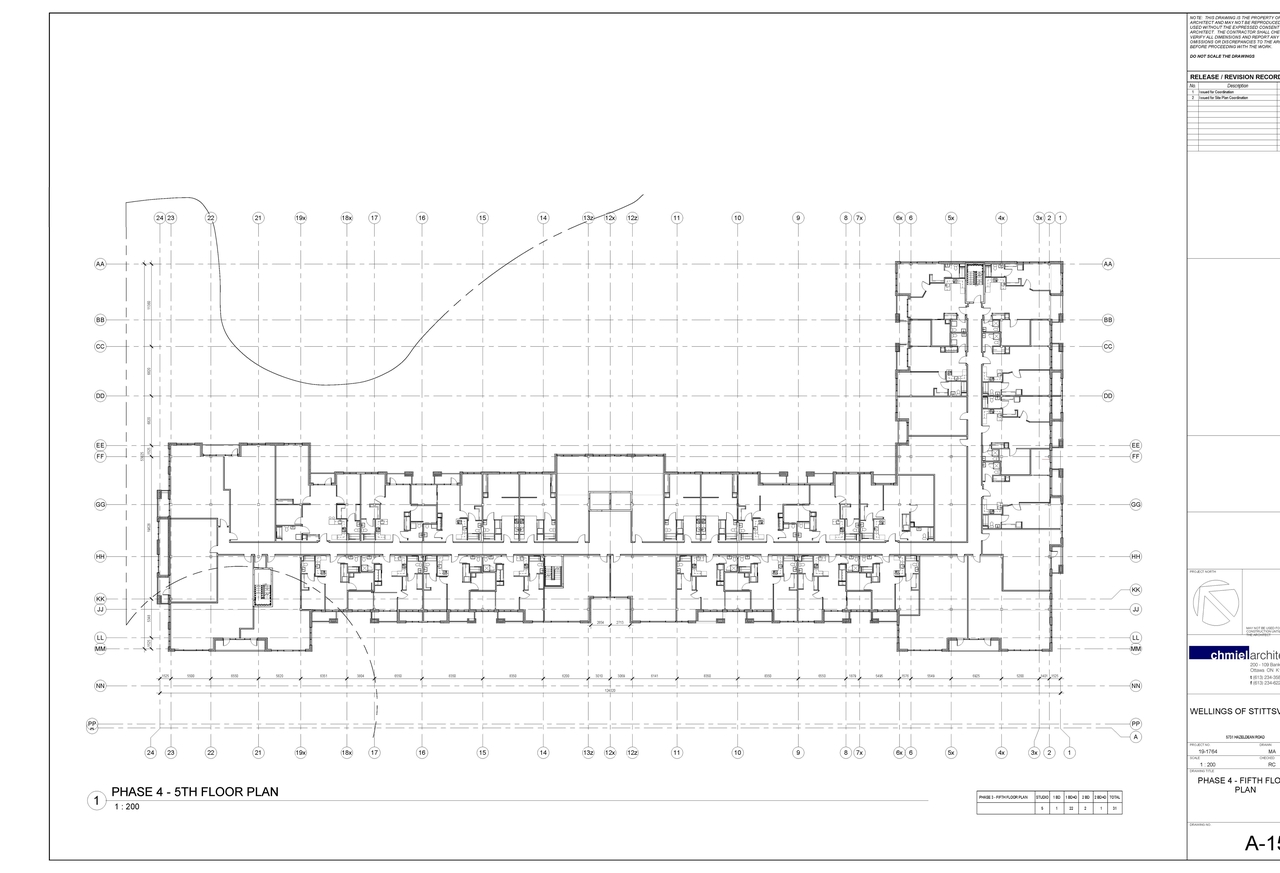 Floor plan for project from page 11 of the file '2020-06-29 - Ground Floor Plan A-100 - D07-12-19-0189'