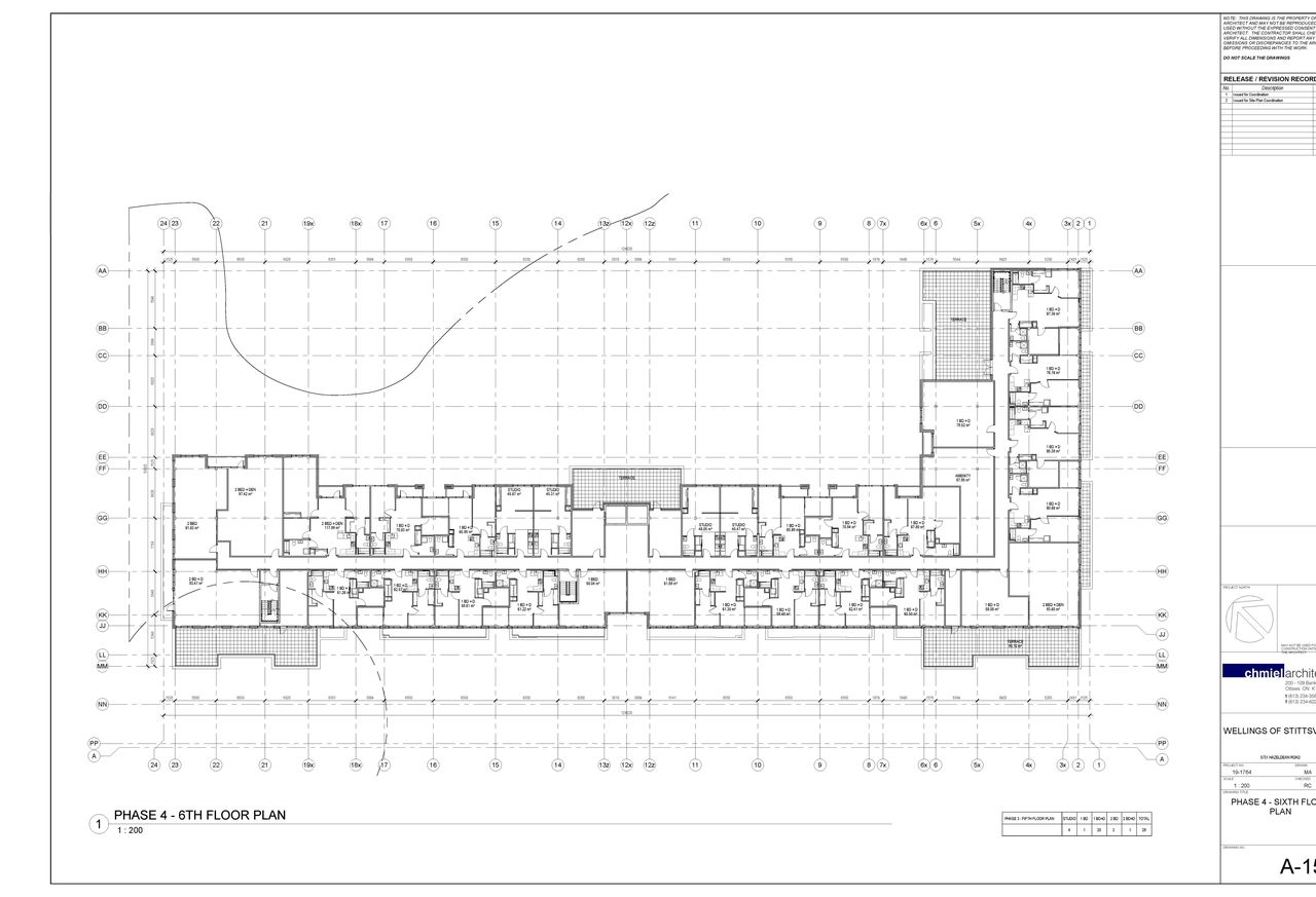 Floor plan for project from page 12 of the file '2020-06-29 - Ground Floor Plan A-100 - D07-12-19-0189'