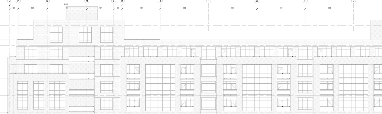Construction site plan for project from page 14 of the file '2020-06-29 - Ground Floor Plan A-100 - D07-12-19-0189'