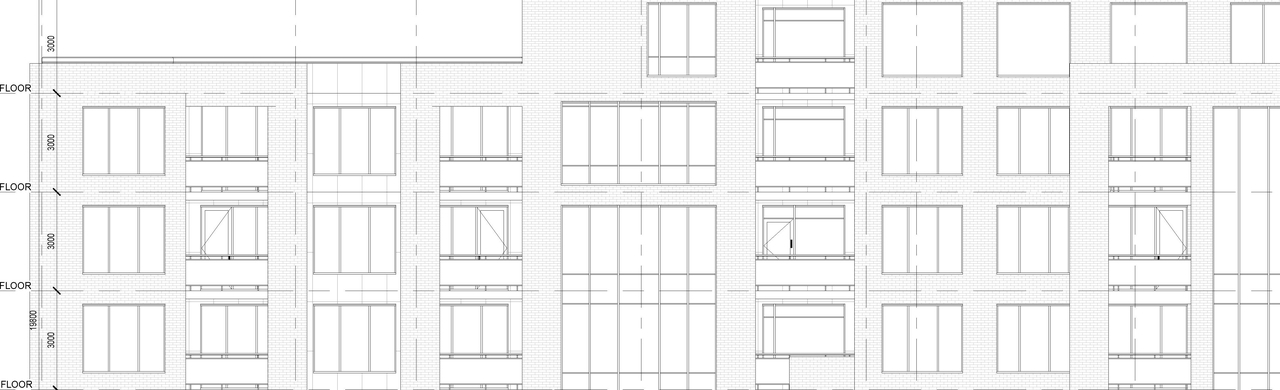 Construction site plan for project from page 17 of the file '2020-06-29 - Ground Floor Plan A-100 - D07-12-19-0189'