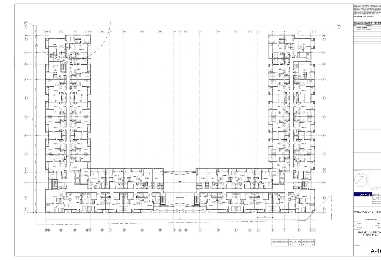 Floor plan for project from page 2 of the file '2020-06-29 - Ground Floor Plan A-100 - D07-12-19-0189'