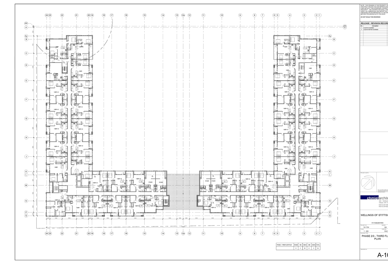 Floor plan for project from page 3 of the file '2020-06-29 - Ground Floor Plan A-100 - D07-12-19-0189'