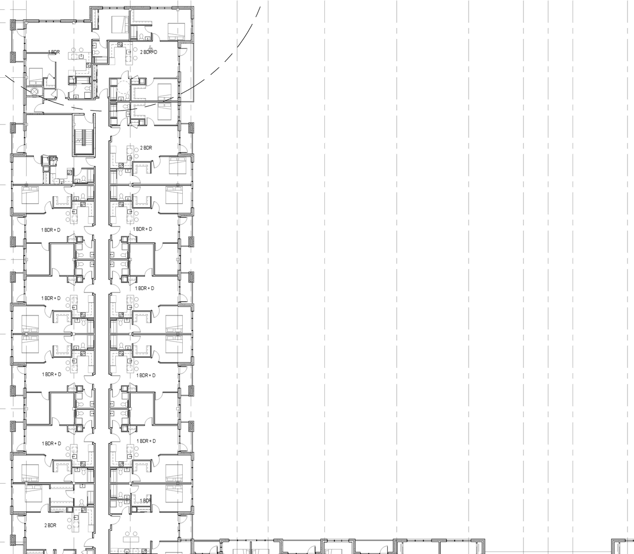 Construction site plan for project from page 3 of the file '2020-06-29 - Ground Floor Plan A-100 - D07-12-19-0189'