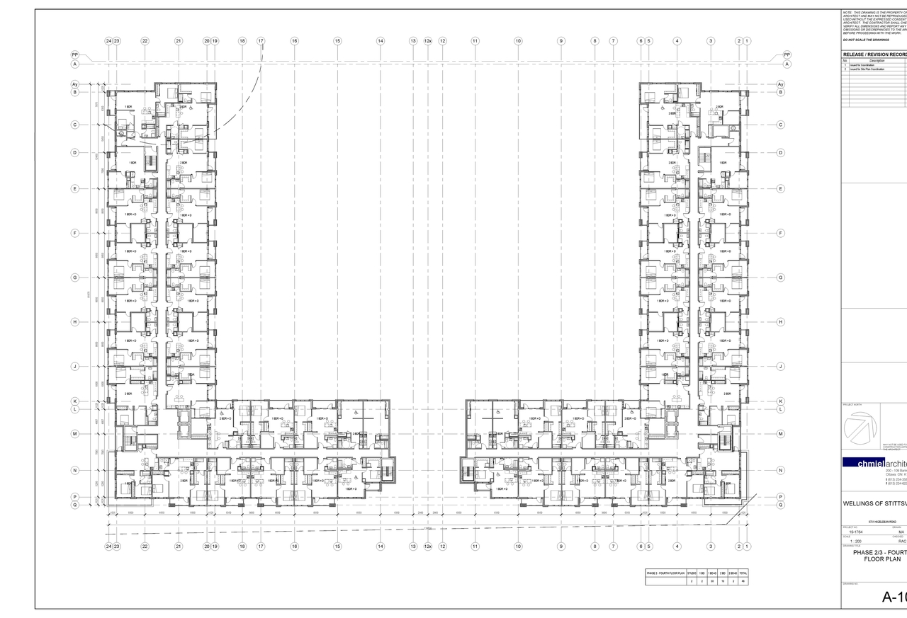 Floor plan for project from page 4 of the file '2020-06-29 - Ground Floor Plan A-100 - D07-12-19-0189'