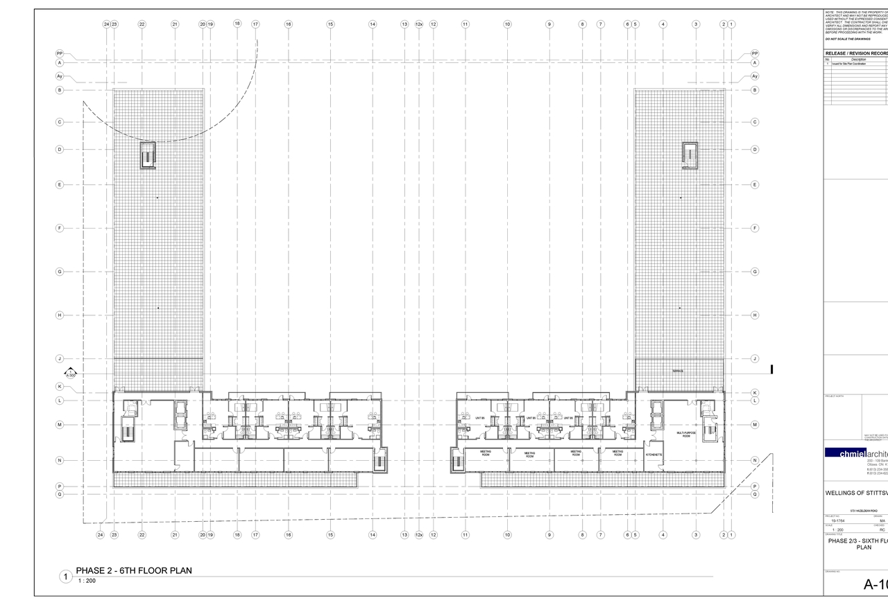 Floor plan for project from page 6 of the file '2020-06-29 - Ground Floor Plan A-100 - D07-12-19-0189'