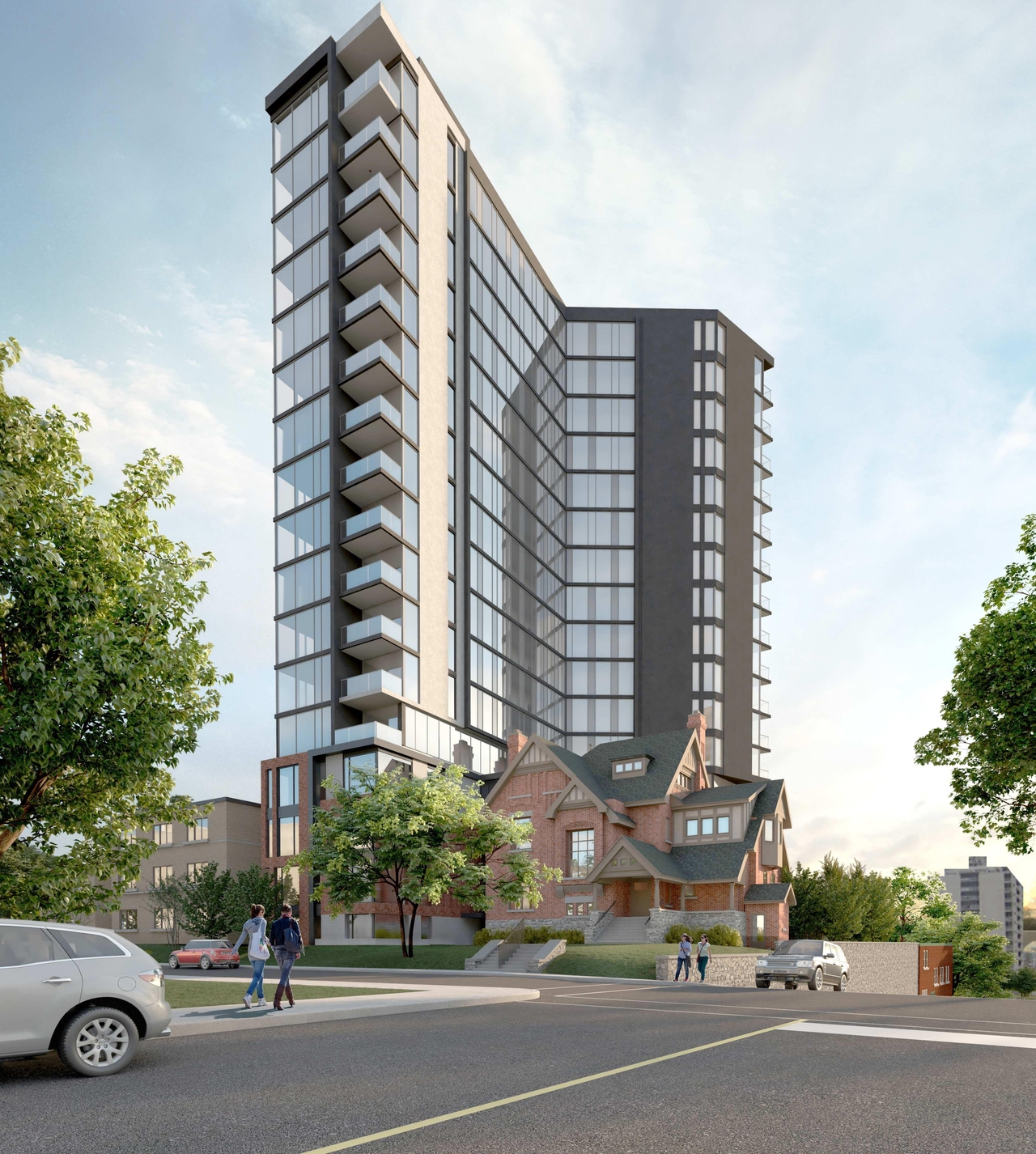 Rendering of building from page 5 of the file '2020-01-15 - Renderings - D07-12-19-0207'