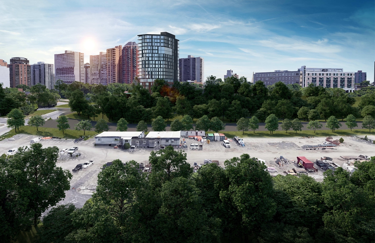 Rendering of building from page 6 of the file '2020-01-15 - Renderings - D07-12-19-0207'